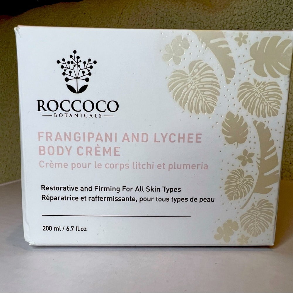 Roccoco Botanicals  FRANGIPANI AND LYCHEE
BODY CRÈME 200 ml